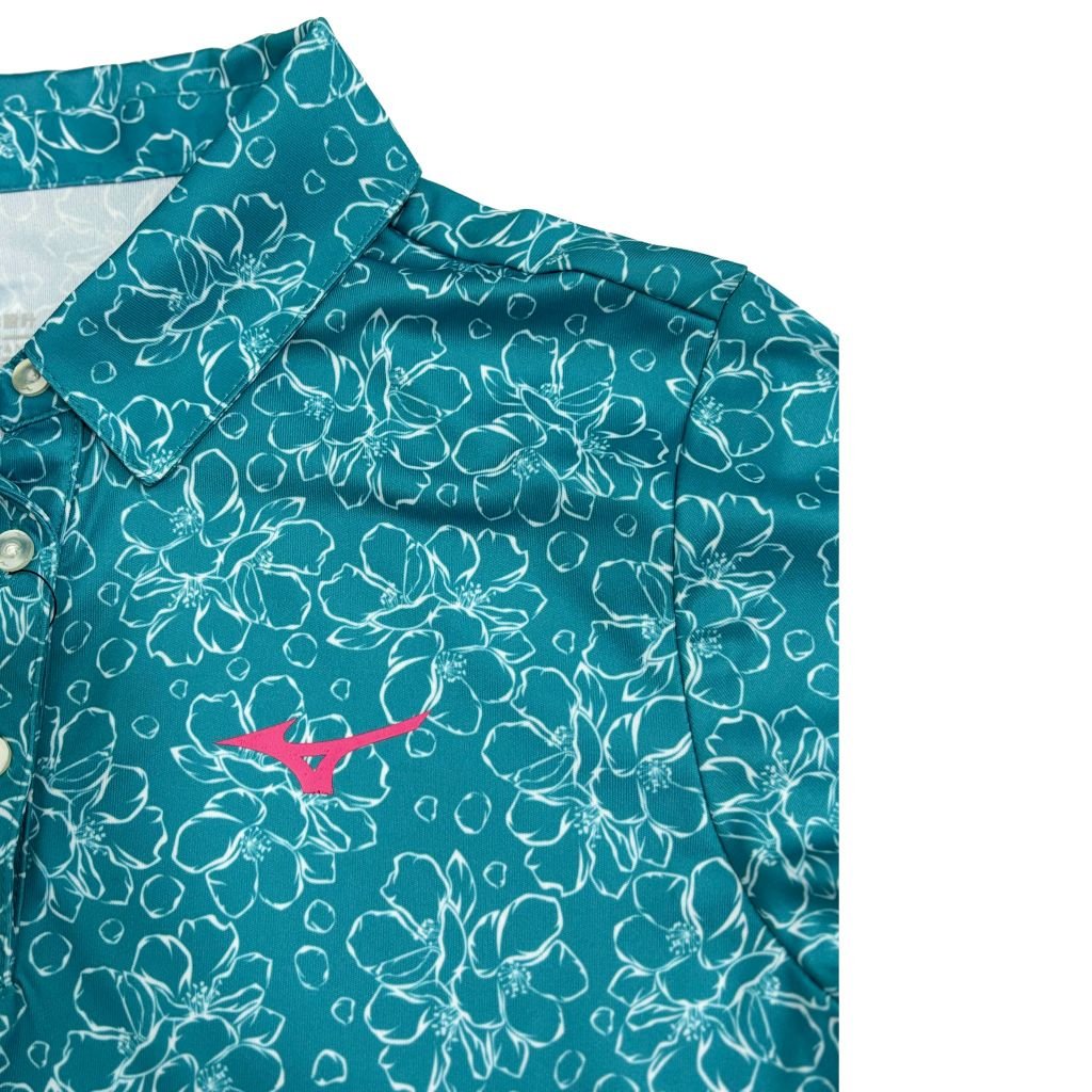 Áo golf nữ tay ngắn WOMEN'S SUMMER BLOOM | MIZUNO | SUPER MEGA SALE