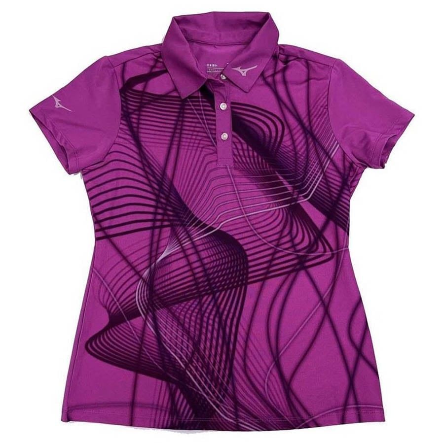 Áo golf nữ tay ngắn DRIVEN PRINT  | MIZUNO | SUPER MEGA SALE