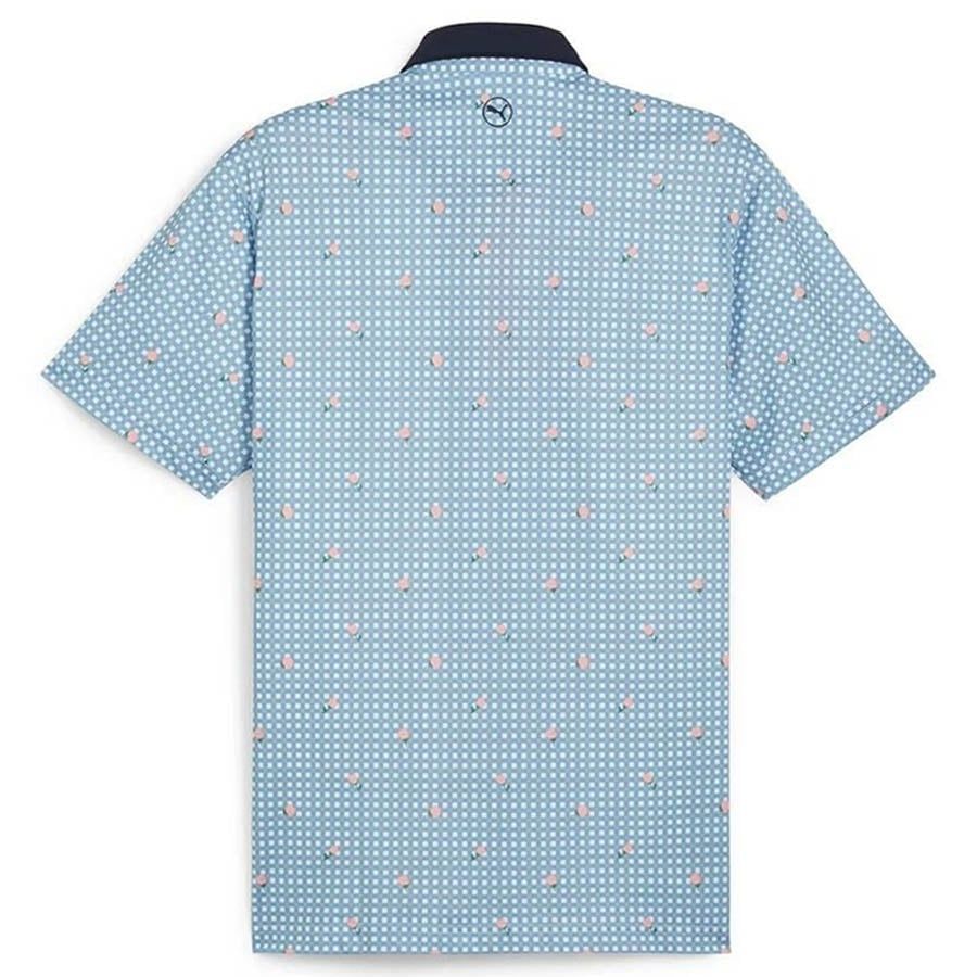 62449101 | Áo golf nam tay ngắn Pique Gingham | Pique Gingham Men's Po