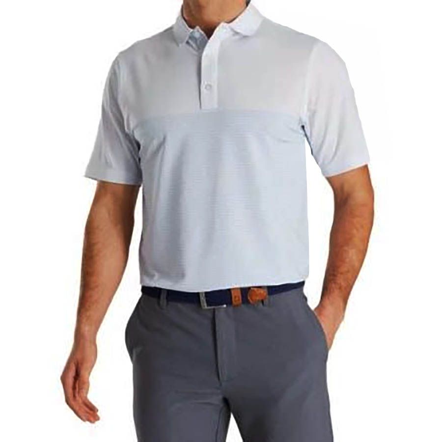 Áo tay ngắn nam Lisle Engineered PinStripe 87615 | FootJoy