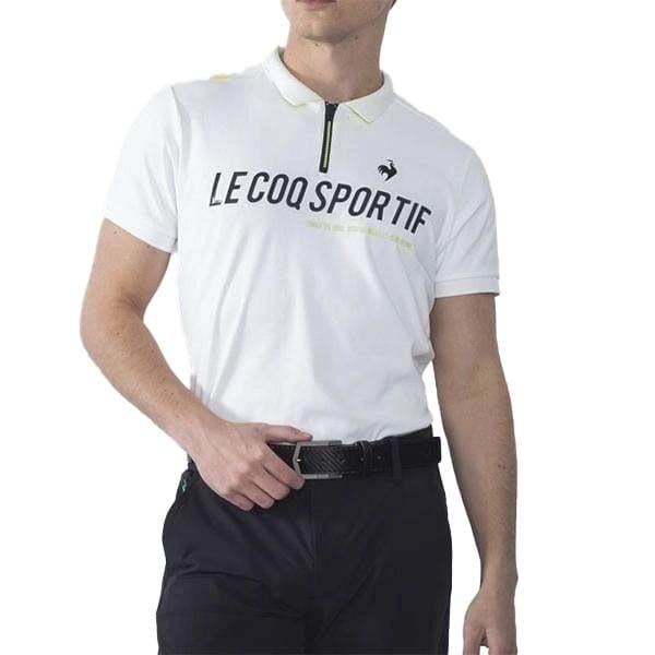 Áo golf tay ngắn nam QGMVJA35V-WH00 | Lecoq