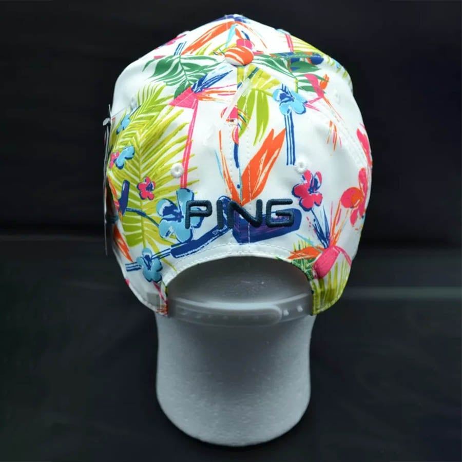 Nón kết golf CLUBS OF PARADISE TOUR WHITE CAP36627-102 | PING