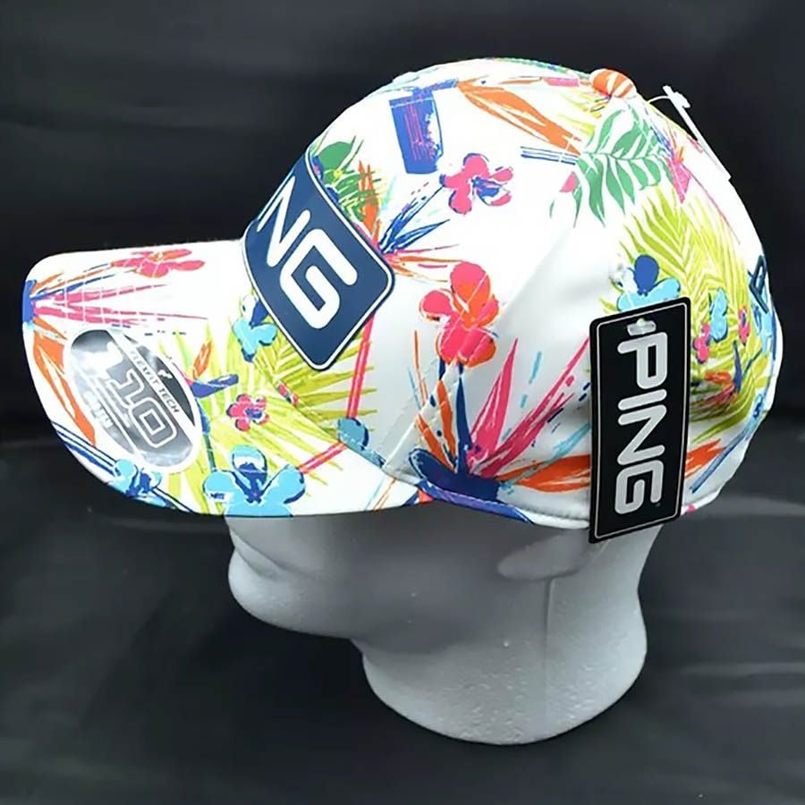 Nón kết golf CLUBS OF PARADISE TOUR WHITE CAP36627-102 | PING