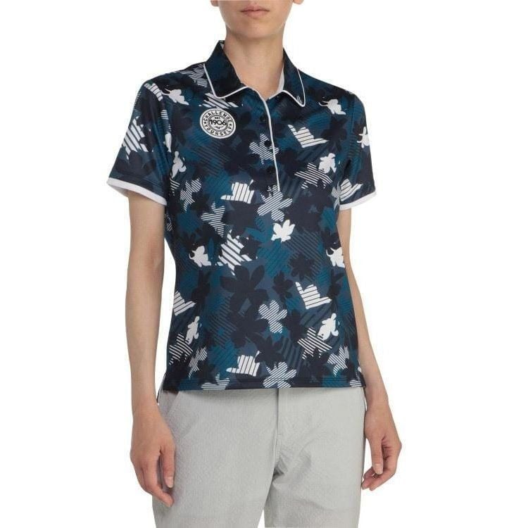 Áo golf nữ tay ngắn QUICK DRY RANFOM CHECK | MIZUNO | SUPER MEGA SALE