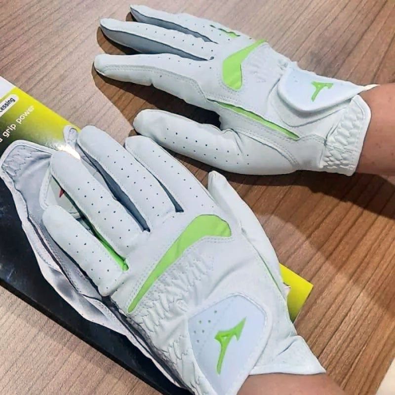 Cặp găng tay nữ COMFYGRIP LADIES WHITE/LIME | Mizuno | Ưu đãi tháng 3