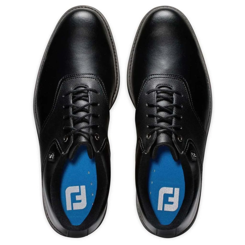 Giày golf nam DM ORIGINALS 57024 BLACK Spiked Extra Wide | FJ
