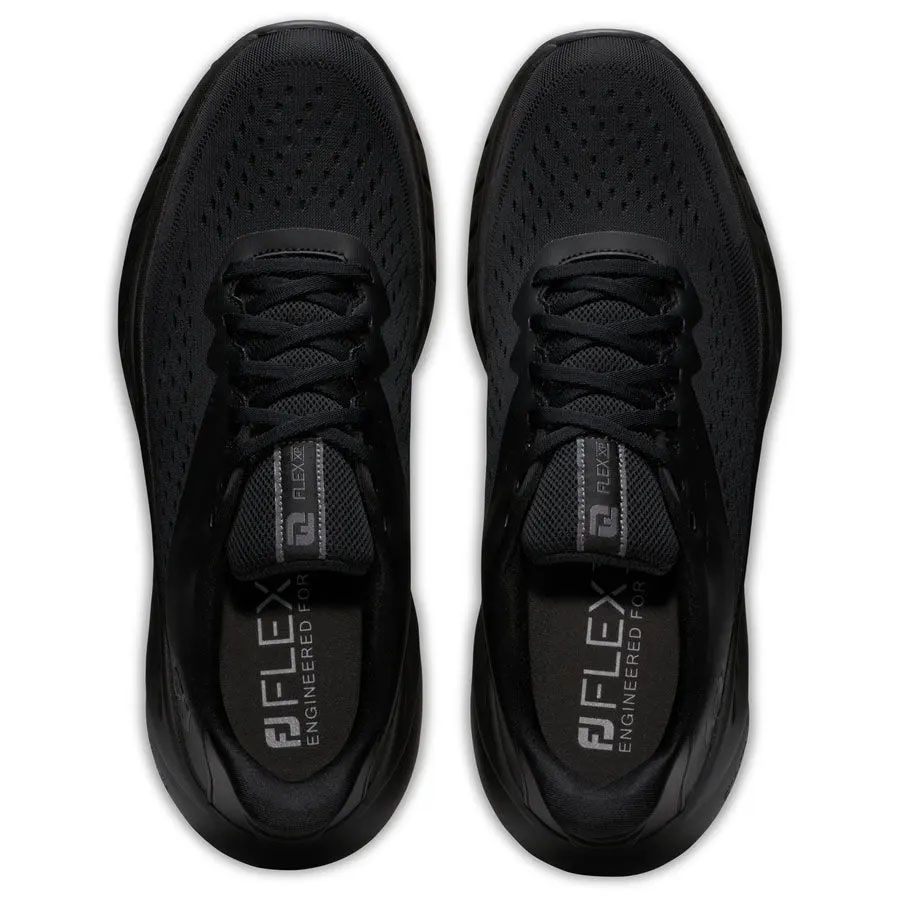 Giày golf nam FootJoy FJ 56279 CW FLEX XP SPKL BLK/BLK/RED