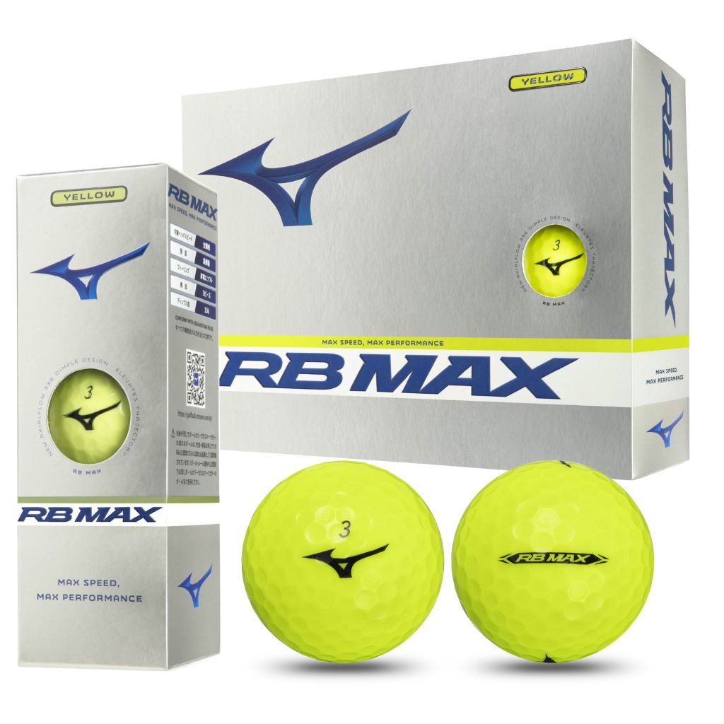 Hộp 12 bóng golf RB MAX 3 lớp White | Mizuno