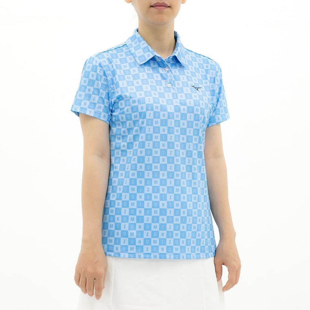 Áo golf tay ngắn nữ CHECKED POLO | CHECKED WOMEN POLO | Mizuno | HOT S