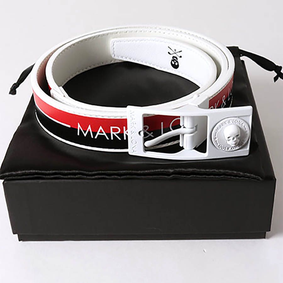 Thắt lưng nữ Rev Marker MLF-4B-FB03 White | MARK & LONA