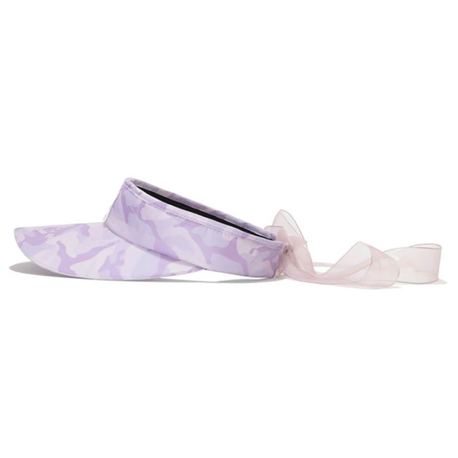 Mũ nửa đầu nữ visor Gauge Ribbon MLF-4B-FC18 Lavender | MARK & LONA