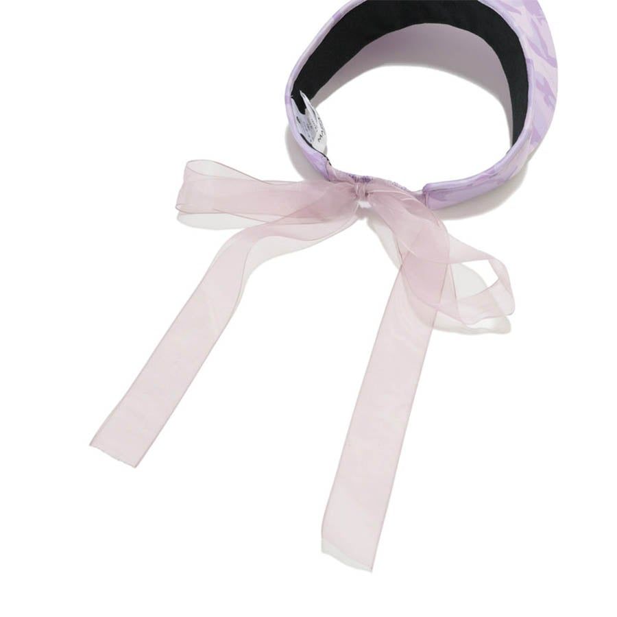 Mũ nửa đầu nữ visor Gauge Ribbon MLF-4B-FC18 Lavender | MARK & LONA
