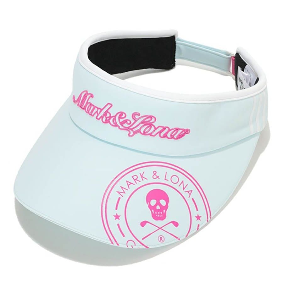 Mũ nửa đầu nữ visor Vibrant MLF-4B-FC25 Lt blue | MARK & LONA