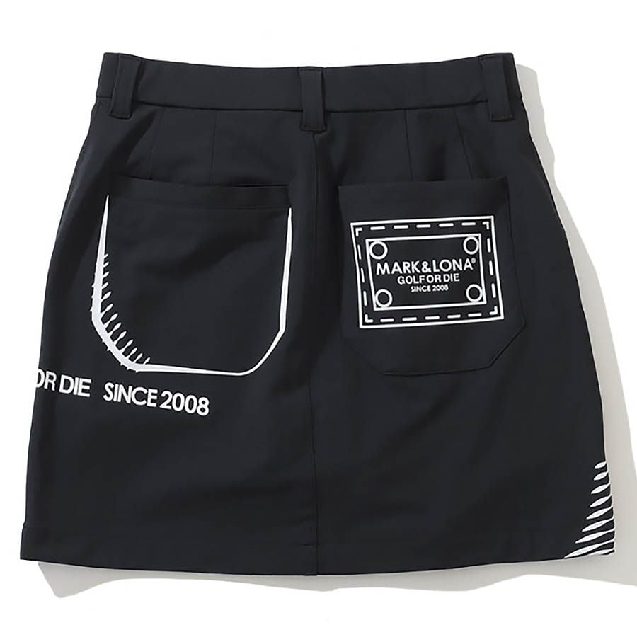 Váy golf nữ Enigma MLW-4B-AE08 Black | MARK & LONA