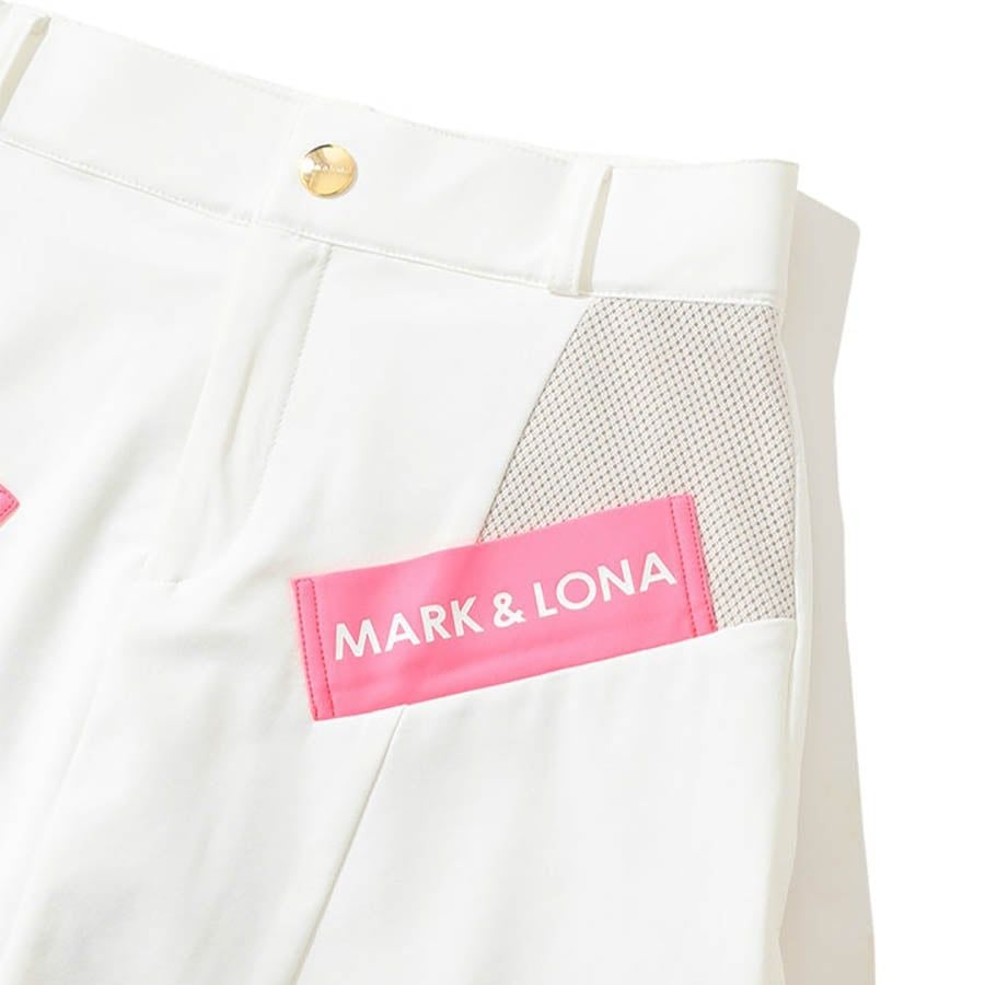Váy golf nữ Pave Frilled Back MLW-4B-AE09 White | MARK & LONA