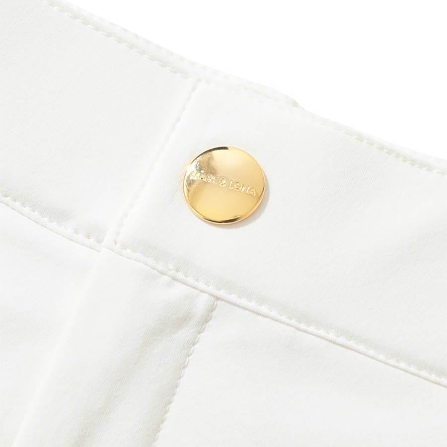 Váy golf nữ Pave Frilled Back MLW-4B-AE09 White | MARK & LONA