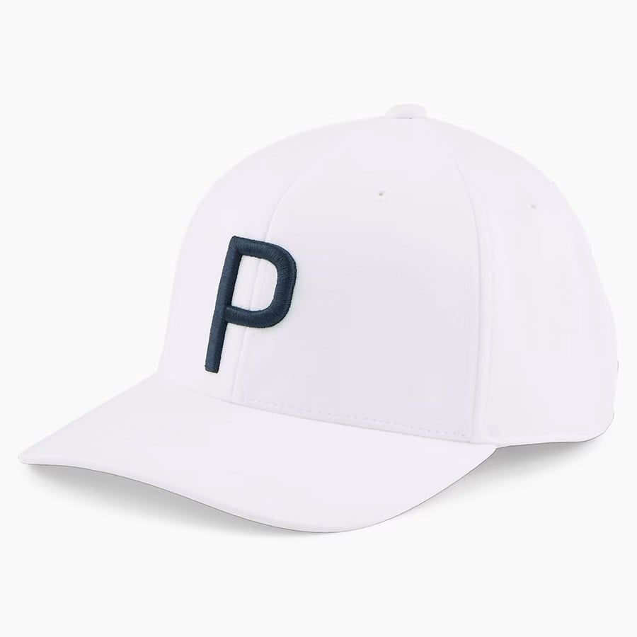 Mũ kết golf P Cap White/Navy 02442207 | Puma