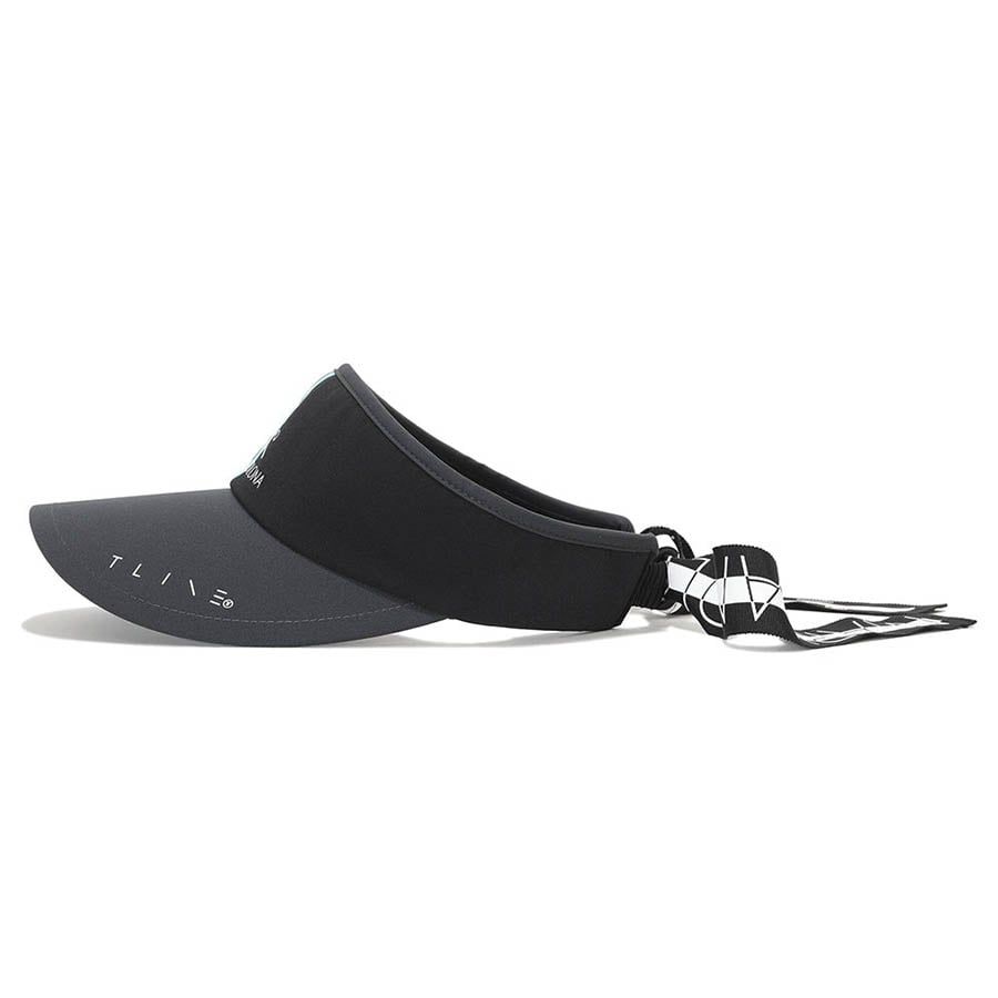 Mũ nửa đầu nữ visor LTL MXF-4B-FC02 Black | MARK & LONA