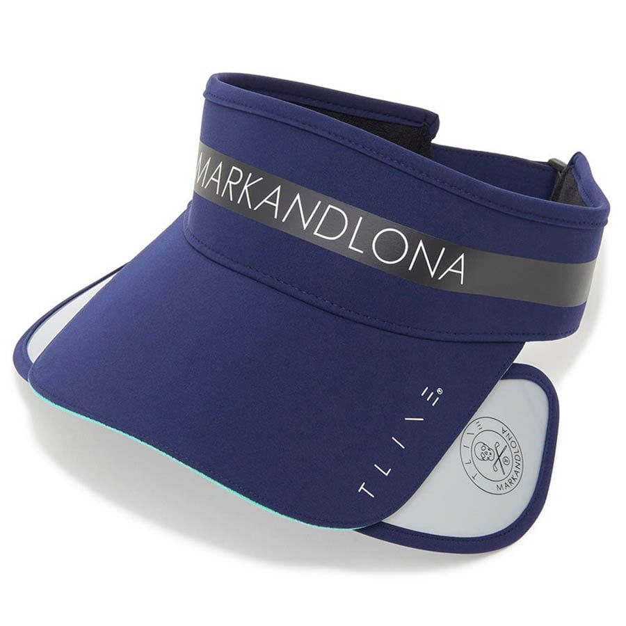 Mũ nửa đầu nữ visor RES Flex MXF-4B-FC03 Navy | MARK & LONA