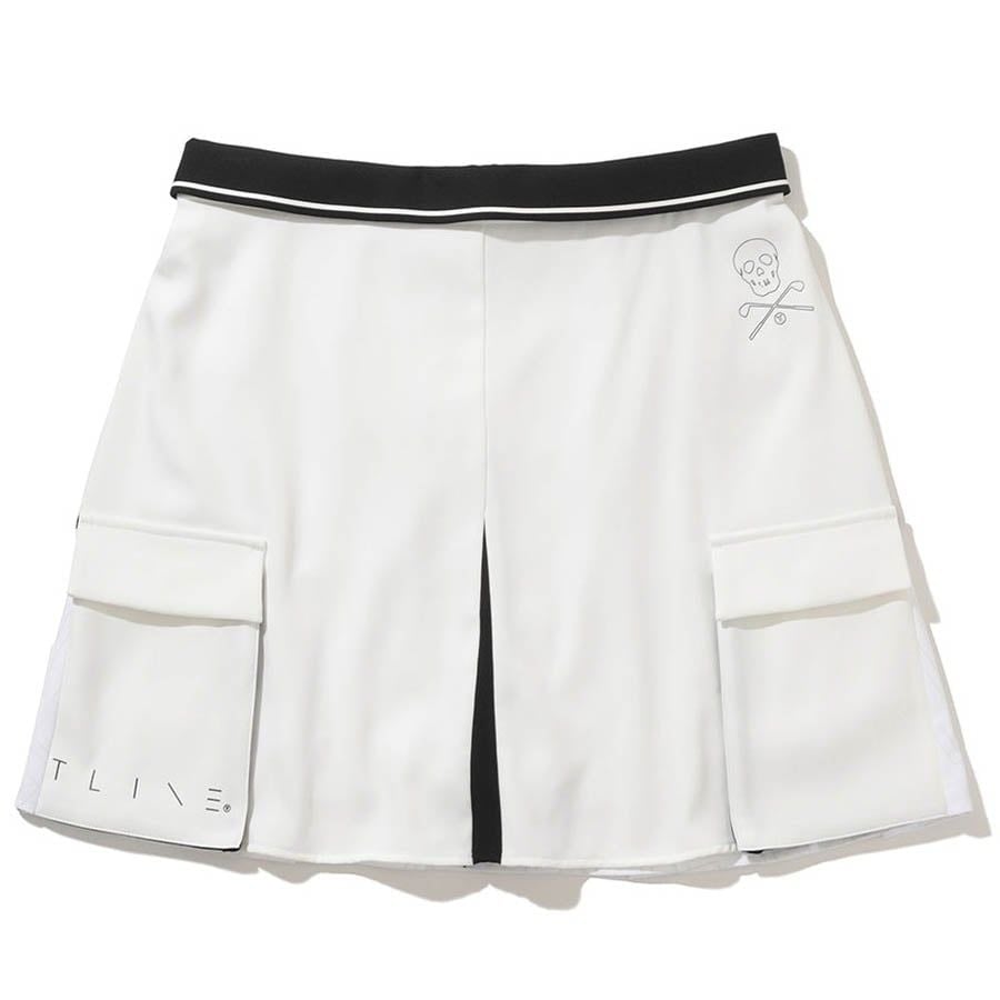 Váy golf nữ SCP Pleats MXW-4B-AE01 White | MARK & LONA