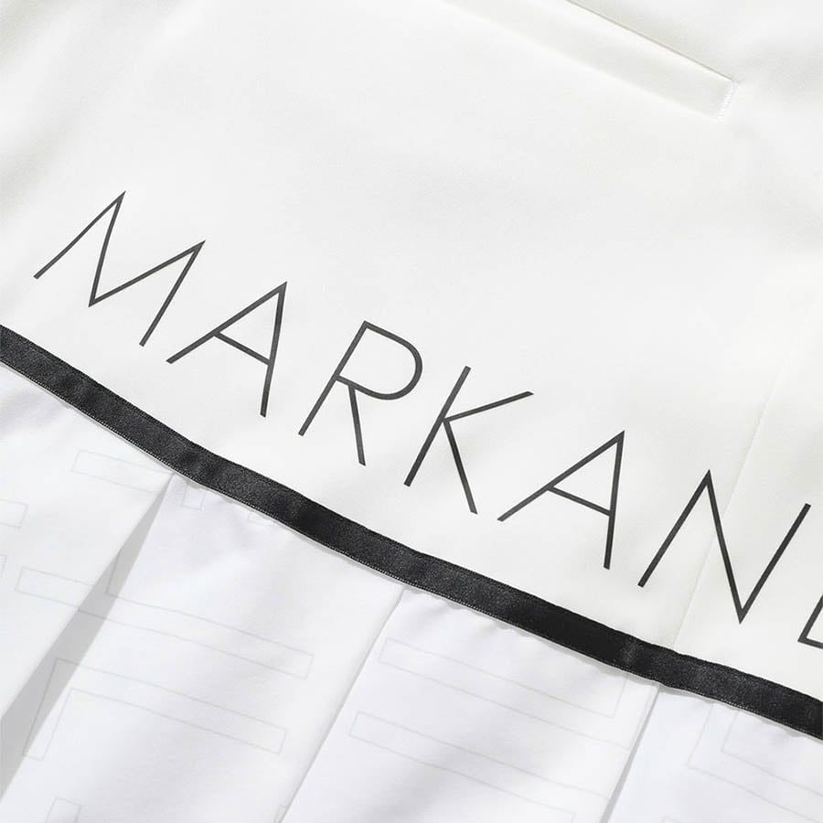 Váy golf nữ SCP Pleats MXW-4B-AE01 White | MARK & LONA
