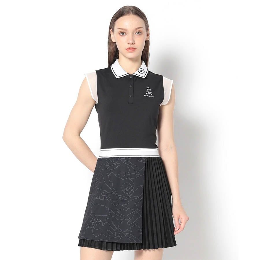 Váy golf nữ liền thân SCP Polo Dress MXW-4B-AO02 Black | MARK & LONA