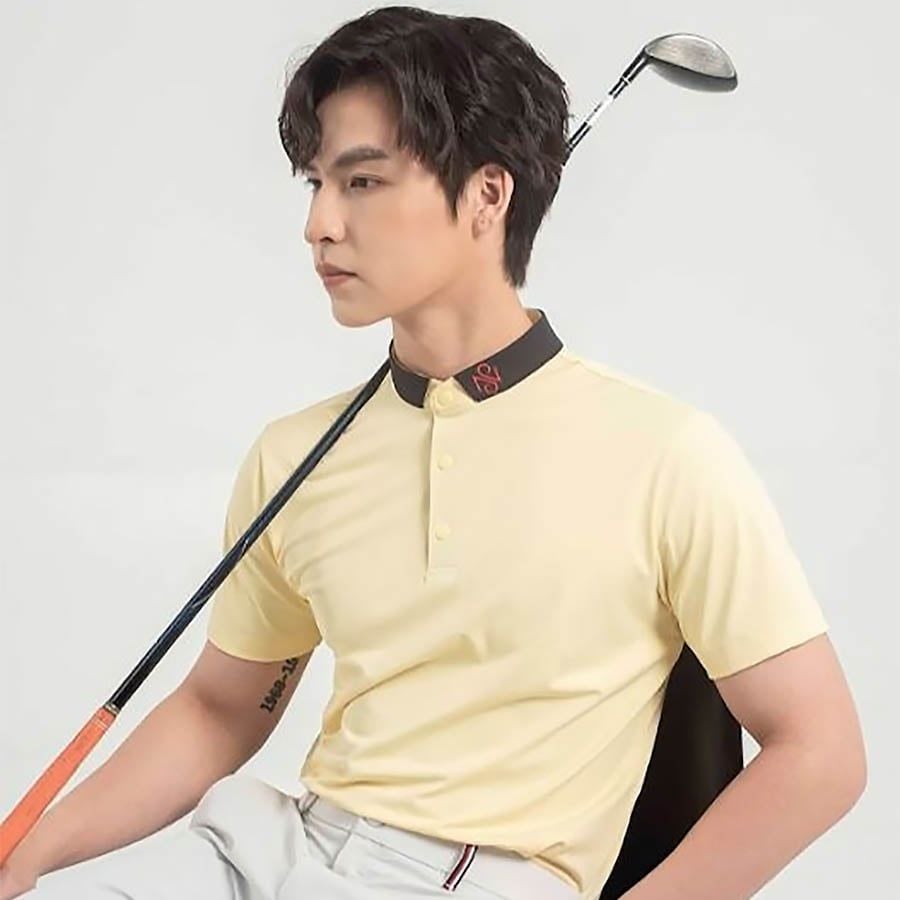Áo golf nam tay ngắn NRSPLM0022_YE | NORESSY