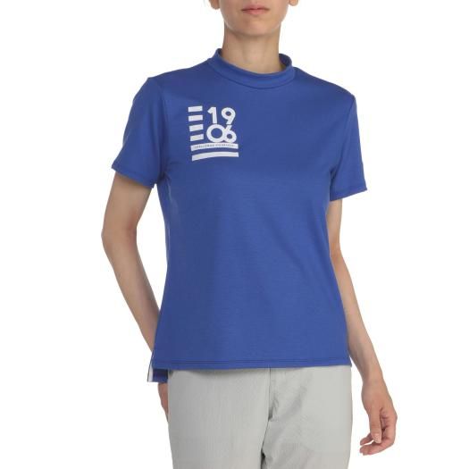 Áo golf nữ tay ngắn E2MA221401 BASIC STRETCH MOCK NECK | Mizuno