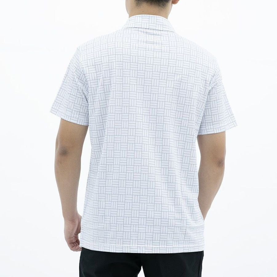 Áo golf nam tay ngắn SASHIKO CHECKED PRINT 52SA300501 | Mizuno | SALE