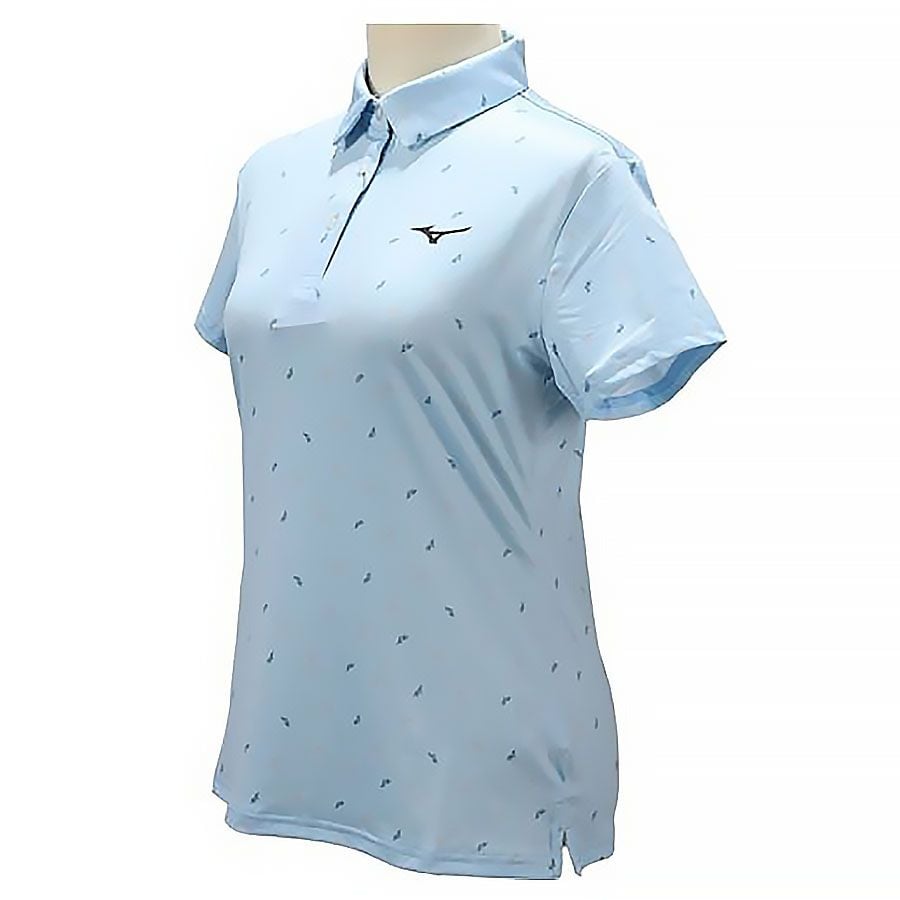 Áo golf tay ngắn nữ FLORAL POLO 52SA370728 | Mizuno | SALE THÁNG 7.202