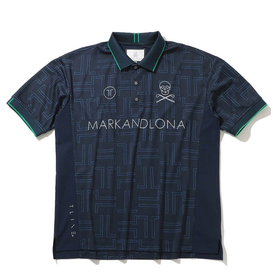 Áo golf nam tay ngắn OVP Polo MXM-4B-AP01 Navy | MARK & LONA