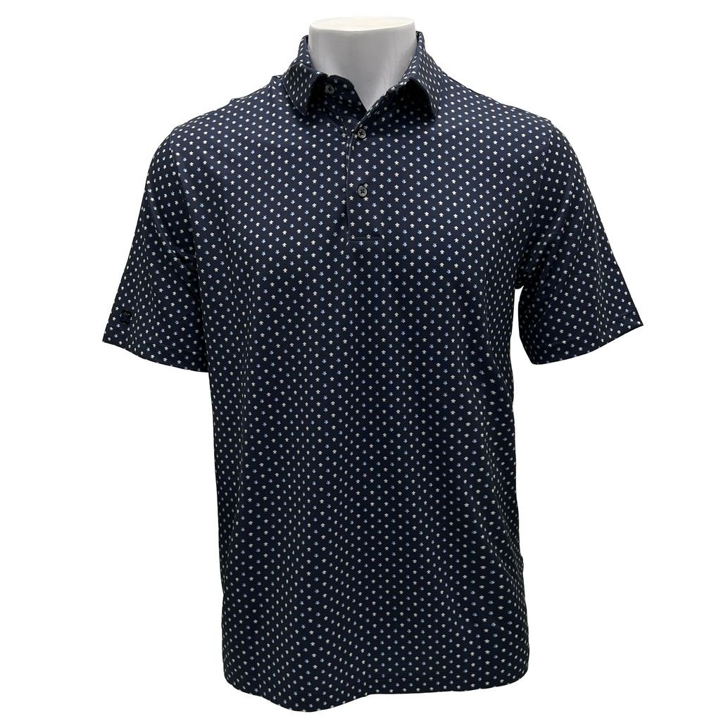 Áo golf nam tay ngắn SEA TURTLE POLO - NAVY G7S23K570_NVY | Greg Norma