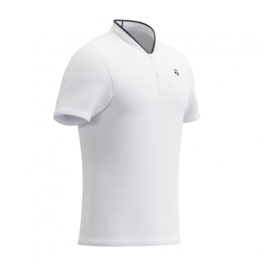 Áo golf nam tay ngắn TJ194 Trắng N97182 | Taylor Made