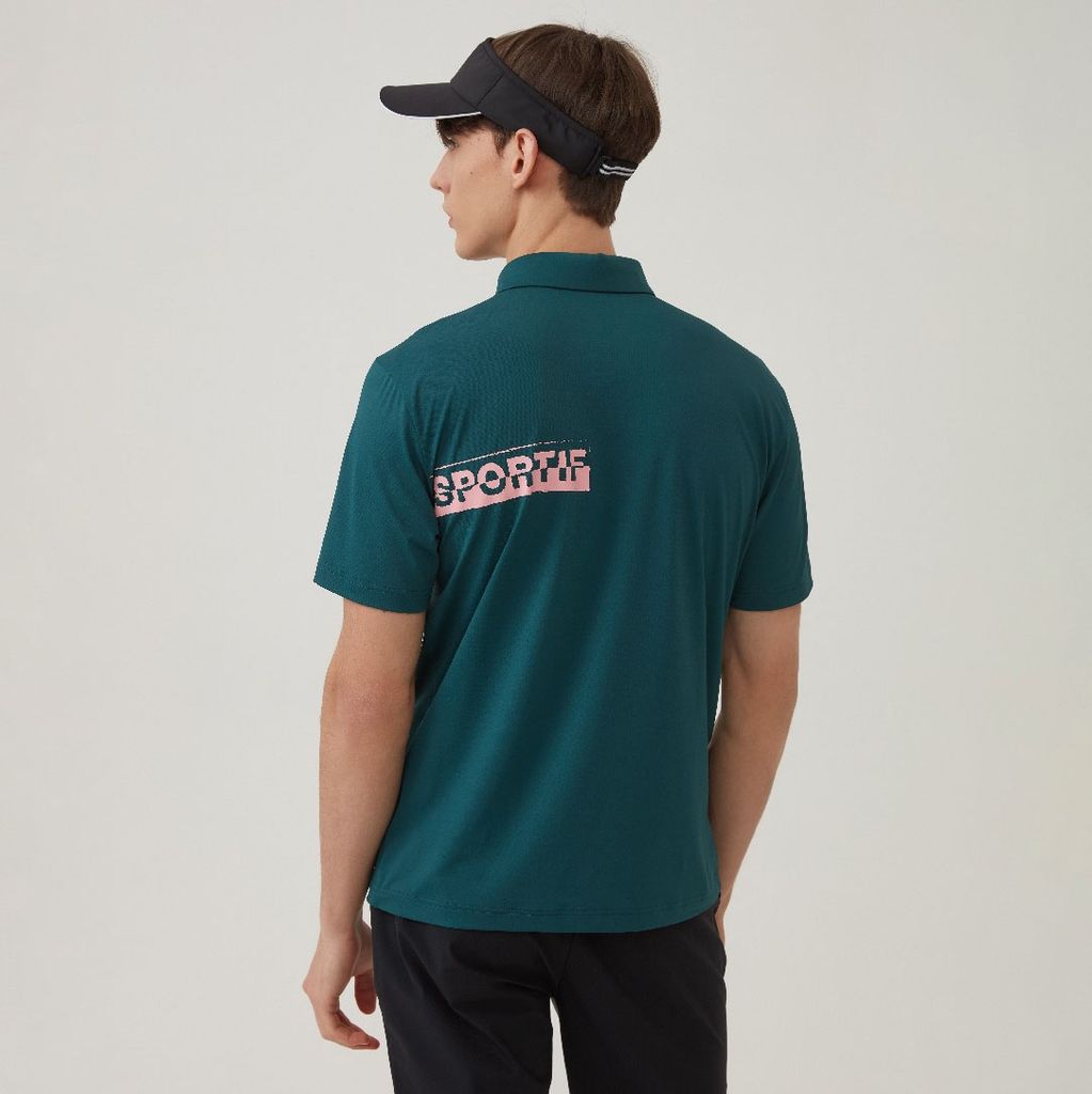 Áo golf tay ngắn nam GO121MTS36-DGEN | Lecoq