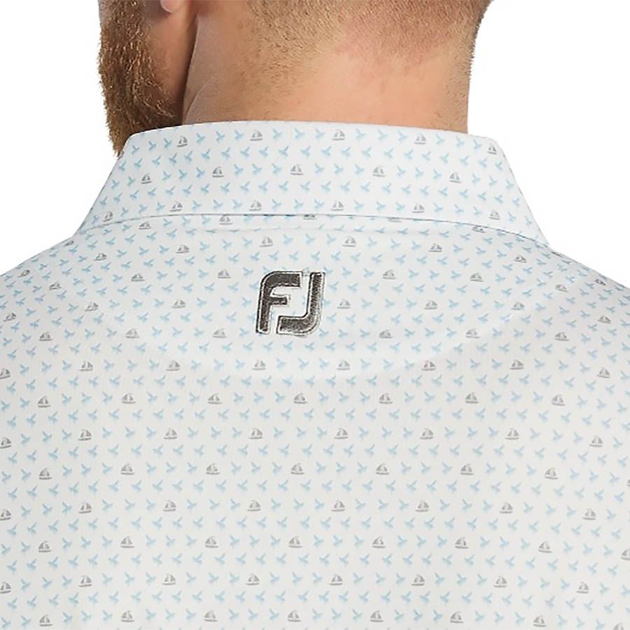 Áo golf nam tay ngắn Flying Wasp Print 31376 | FootJoy