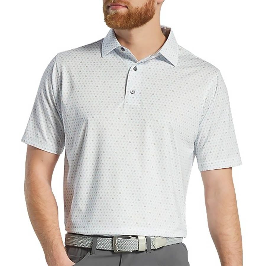 Áo golf nam tay ngắn Flying Wasp Print 31376 | FootJoy