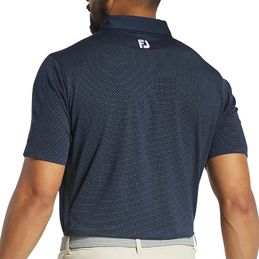 Áo golf nam tay ngắn Jacquard Dot 31337 | FootJoy
