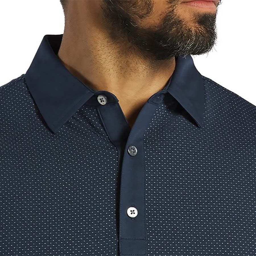 Áo golf nam tay ngắn Jacquard Dot 31337 | FootJoy
