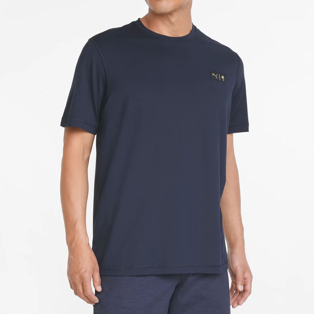 Áo thun nam tay ngắn cổ tròn PUMA x PTC Tee 53408702 Navy Blazer PumA