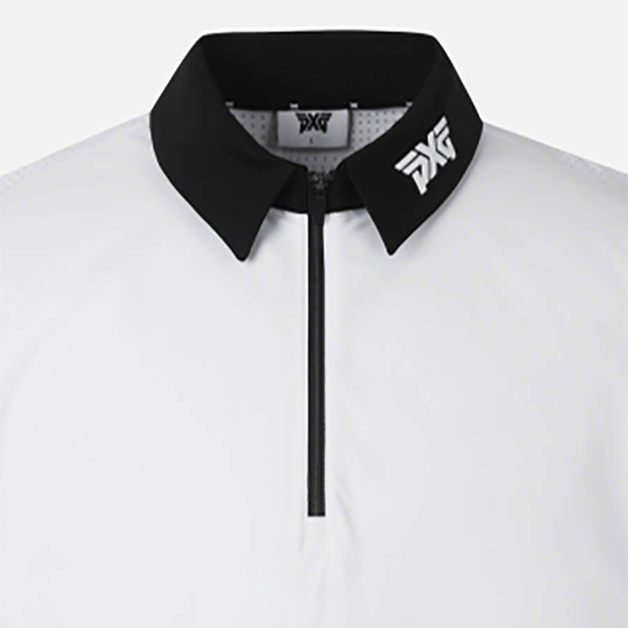 Áo golf tay ngắn nam PERFORATED COLLAR PHMPM223601 | PXG