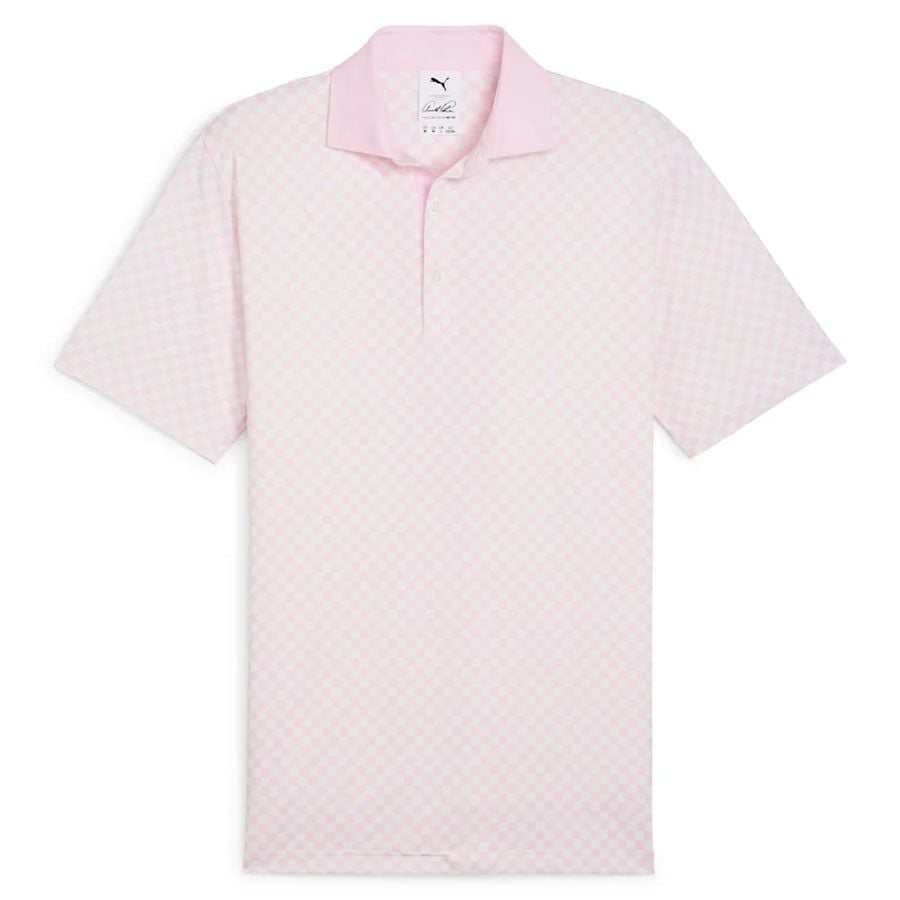 Áo golf tay ngắn nam PUMA X AP MATTR CHECKERED 62394903 | PUMA