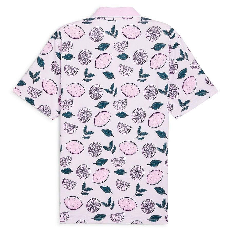 Áo golf tay ngắn nam PUMA X AP PINK LEMONADE 62842901 | PUMA