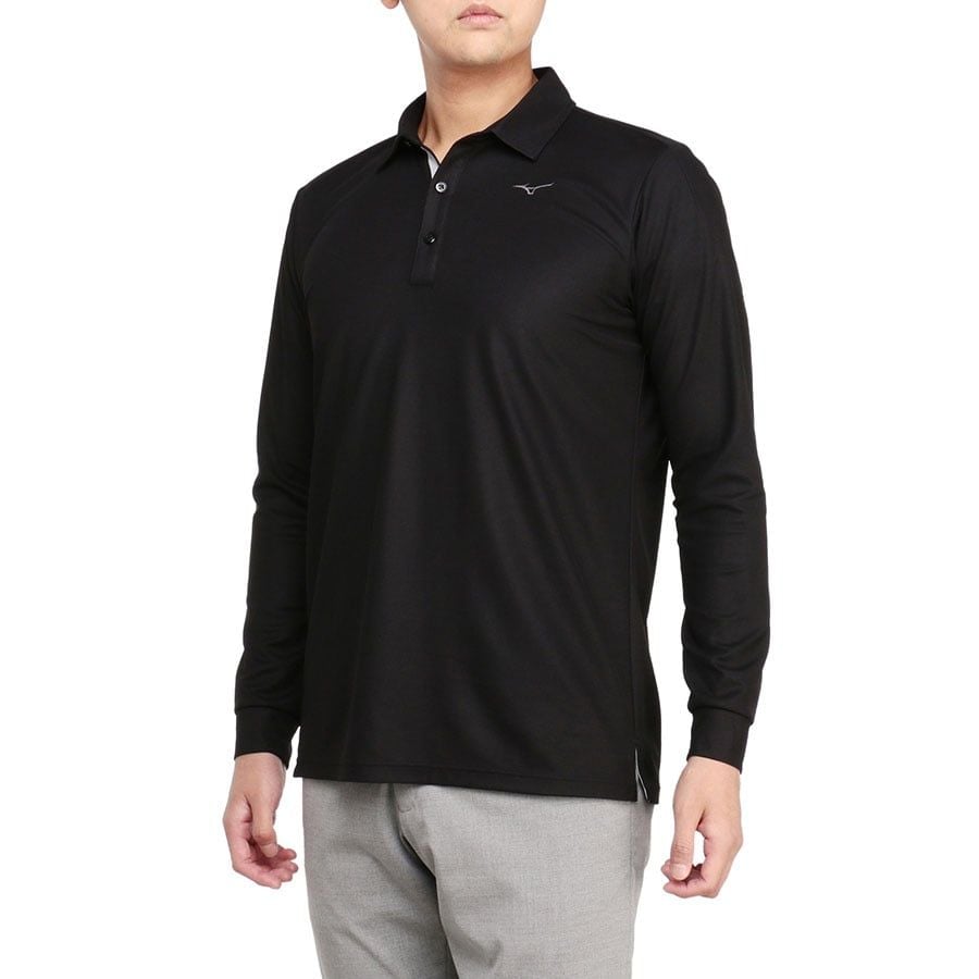 Áo golf tay dài nam  BASIC E2MAAA3009 | Mizuno