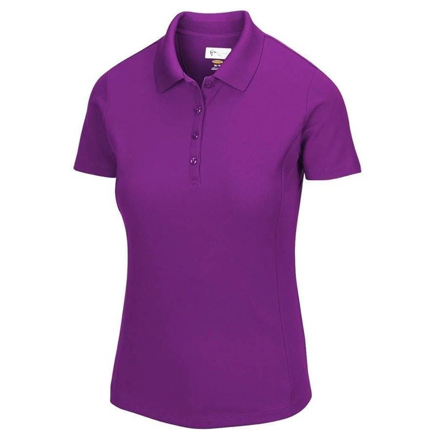 Áo golf tay ngắn nữ POLO – IMPERIAL PURPLE G2S5K447_ILPL | Greg Norman
