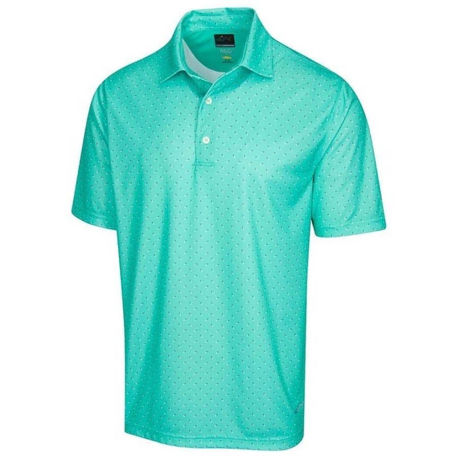 Áo golf tay ngắn nam POLO - WATERMINT G7F21K422_WAMT | Greg Norman | S