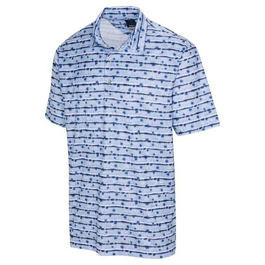 Áo golf tay ngắn nam POLO BLUE HAZE G7S23K571_BLHZ | Greg Norman | SAL