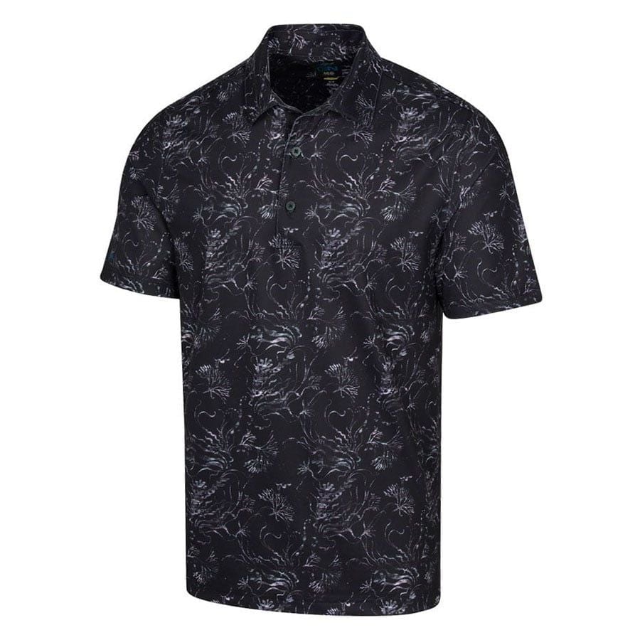 Áo golf tay ngắn nam POLO - BLACK G7S23K586_BLK | Greg Norman | SALE T