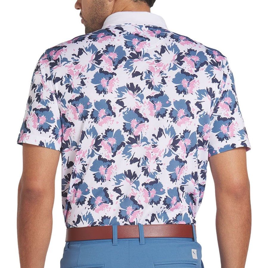 Áo golf tay ngắn nam PIQUE BORREGO 62840401 | PUMA