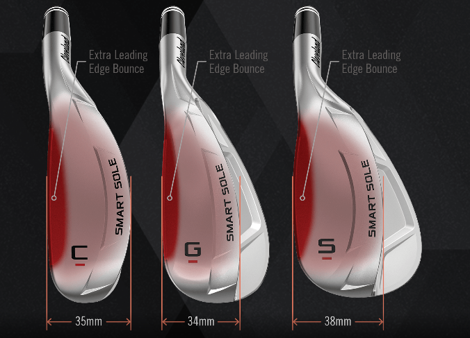 3 mẫu gậy golf Wedge Cleveland Smart Sole 4.0 (Steel)