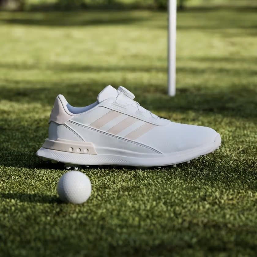 Giày golf  nam  Đinh Liền Rộng Ngang S2G BOA 24 Orbit Grey ID8702 | AD